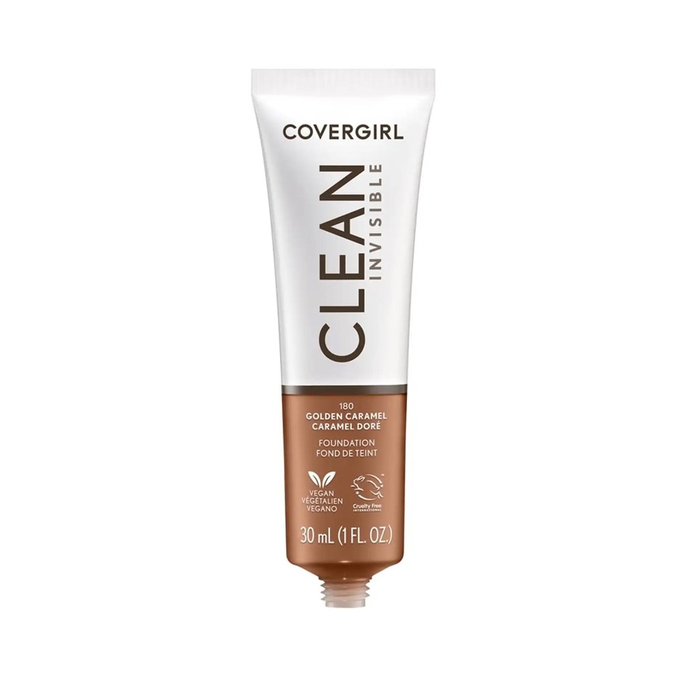 COVERGIRL Clean Invisible Foundation - Golden Caramel, NEW - Picture 8 of 9